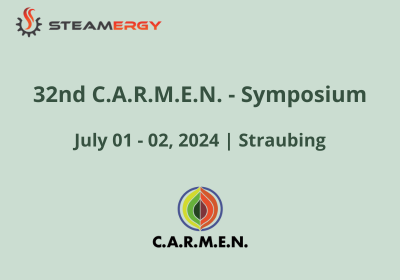 Steamergy as a visitor at the 32nd Carmen Symposium.